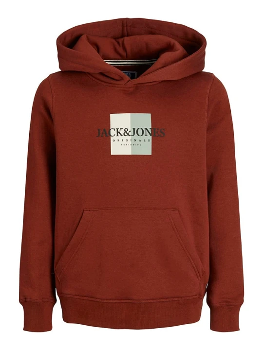 Zdjęcie produktu JACK & JONES Junior Bluza "Frederiksberg" w kolorze czerwonym rozmiar: 176