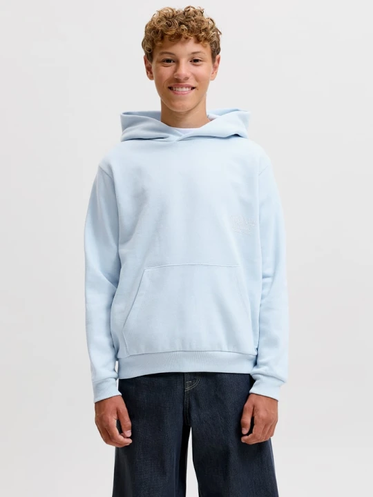 Zdjęcie produktu JACK & JONES Junior Bluza "Grand" w kolorze błękitnym rozmiar: 176