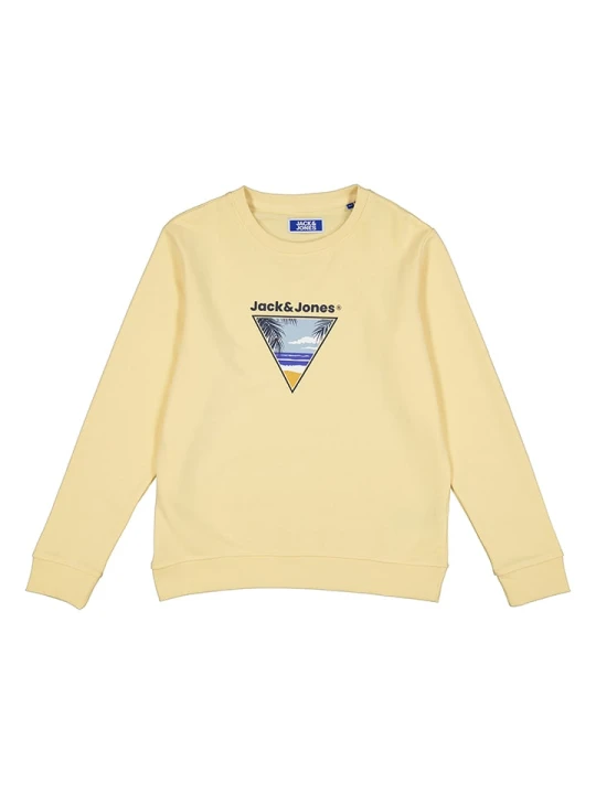 Zdjęcie produktu JACK & JONES Junior Bluza "Perry" w kolorze żółtym rozmiar: 176