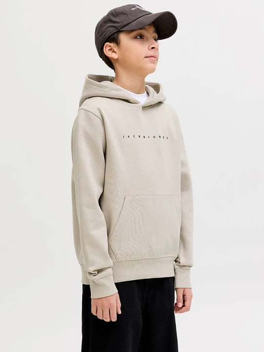 Zdjęcie produktu JACK & JONES Junior Bluza "Star" w kolorze beżowym rozmiar: 152