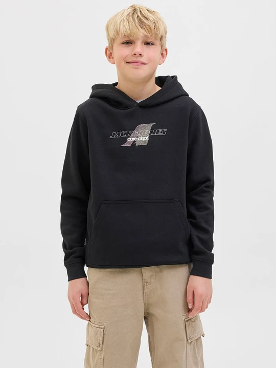 Zdjęcie produktu JACK & JONES Junior Bluza "Tier" w kolorze czarnym rozmiar: 152