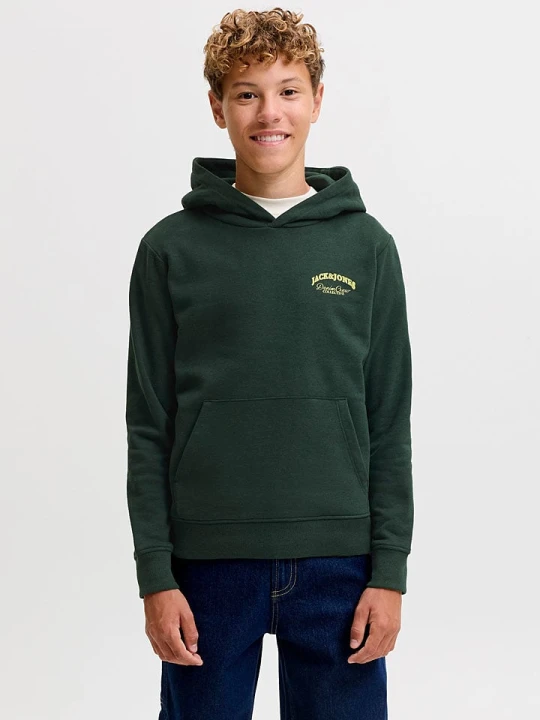 Zdjęcie produktu JACK & JONES Junior Bluza w kolorze ciemnozielonym rozmiar: 176