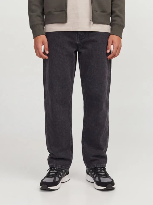 Zdjęcie produktu JACK & JONES Junior Dżinsy "Alex" - Baggy fit - w kolorze czarnym rozmiar: 146