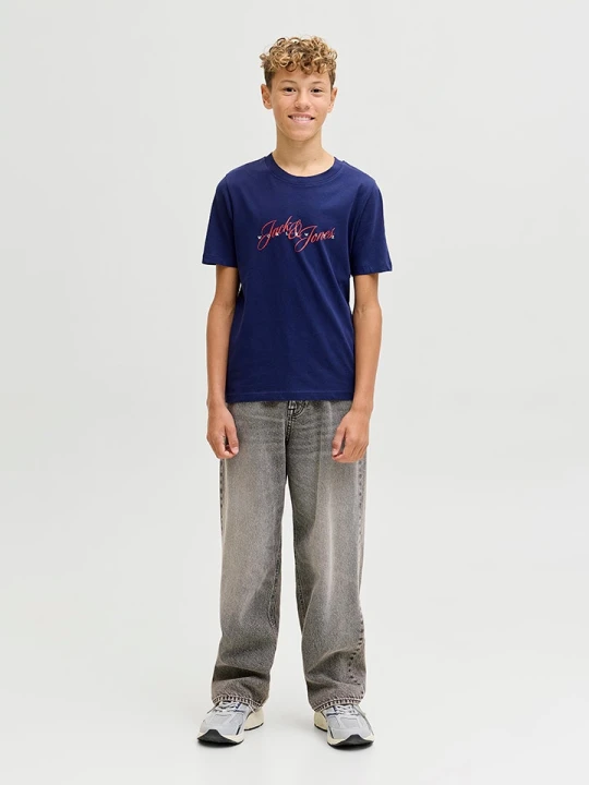 Zdjęcie produktu JACK & JONES Junior Dżinsy "Alex" - Comfort fit - w kolorze szarym rozmiar: 140