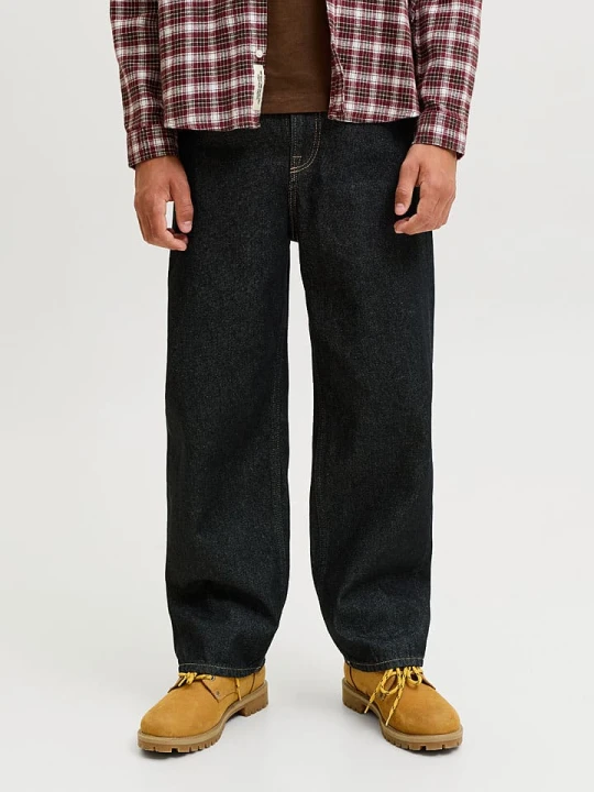 Zdjęcie produktu JACK & JONES Junior Dżinsy "Alex" - Loose fit - w kolorze granatowym rozmiar: 176