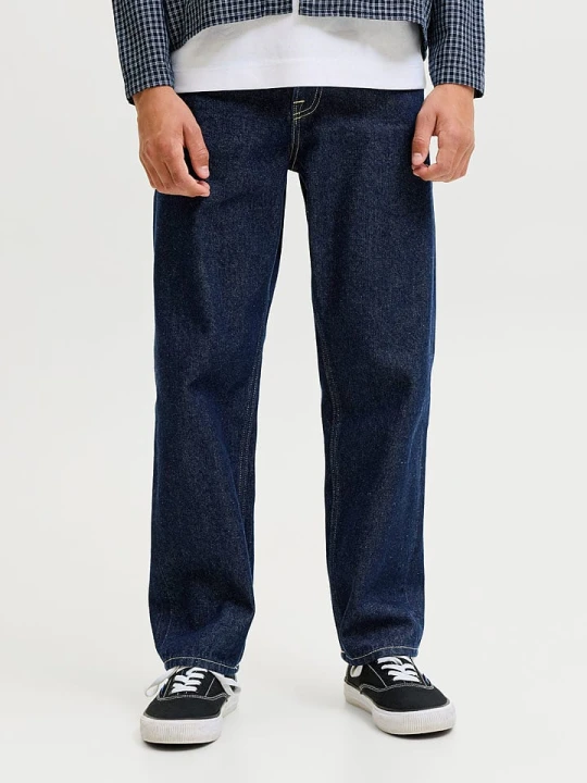 Zdjęcie produktu JACK & JONES Junior Dżinsy "Chirs" - Regular fit - w kolorze granatowym rozmiar: 140