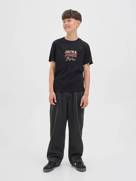Zdjęcie produktu JACK & JONES Junior Dżinsy "Ron" - Comfort fit - w kolorze czarnym rozmiar: 128