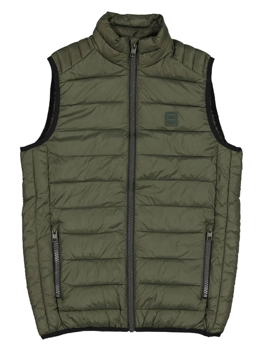 Zdjęcie produktu JACK & JONES Junior Kamizelka pikowana "Bradley" w kolorze oliwkowym rozmiar: 140