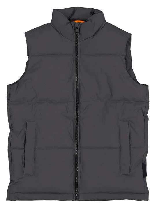 Zdjęcie produktu JACK & JONES Junior Kamizelka pikowana "Surface" w kolorze antracytowym rozmiar: 176