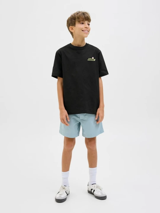 Zdjęcie produktu JACK & JONES Junior Koszulka "Acapulco" w kolorze czarnym rozmiar: 164