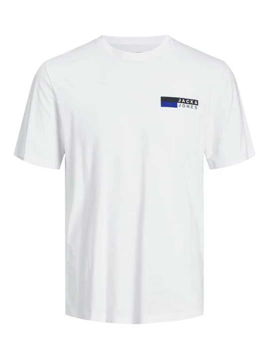 Zdjęcie produktu JACK & JONES Junior Koszulka "Corp" w kolorze białym rozmiar: 128