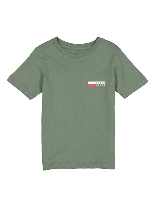 Zdjęcie produktu JACK & JONES Junior Koszulka "Corp" w kolorze zielonym rozmiar: 176