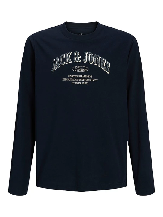 Zdjęcie produktu JACK & JONES Junior Koszulka "Denver" w kolorze granatowym rozmiar: 152