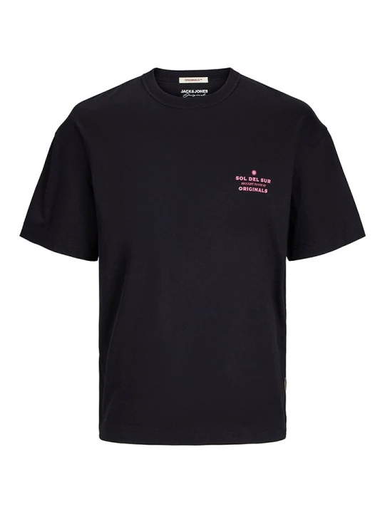 Zdjęcie produktu JACK & JONES Junior Koszulka "Mykonos" w kolorze czarnym rozmiar: 140