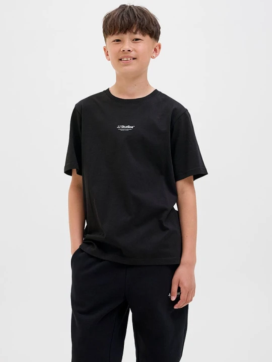 Zdjęcie produktu JACK & JONES Junior Koszulka "Soho" w kolorze czarnym rozmiar: 140