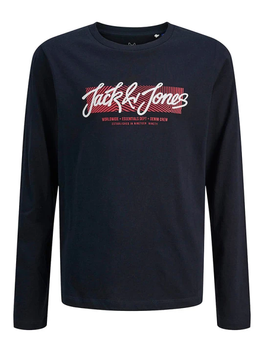 Zdjęcie produktu JACK & JONES Junior Koszulka "Urban" w kolorze granatowym rozmiar: 176