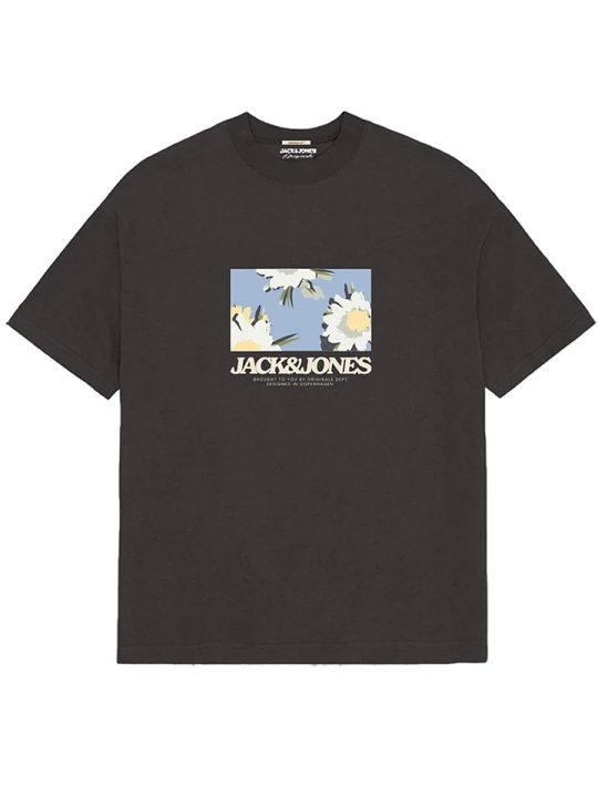 Zdjęcie produktu JACK & JONES Junior Koszulka w kolorze czarnym rozmiar: 140