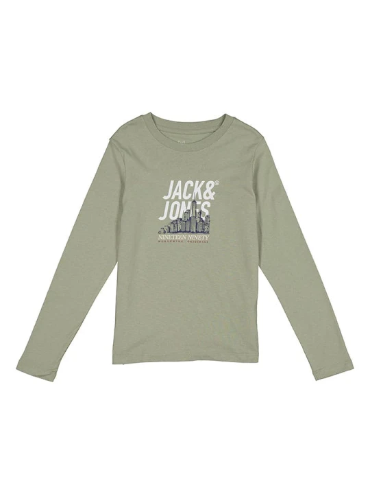 Zdjęcie produktu JACK & JONES Junior Koszulka "York" w kolorze khaki rozmiar: 164