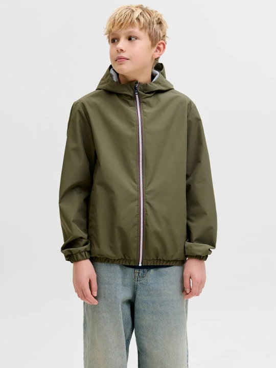 Zdjęcie produktu JACK & JONES Junior Kurtka "Jake" w kolorze khaki rozmiar: 140