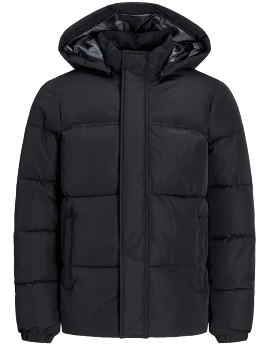 Zdjęcie produktu JACK & JONES Junior Kurtka pikowana "Bradley" w kolorze czarnym rozmiar: 140