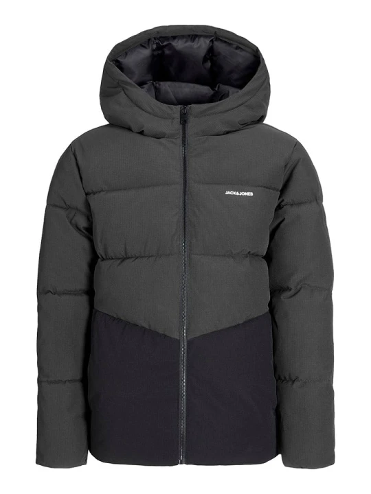 Zdjęcie produktu JACK & JONES Junior Kurtka pikowana "Brady" w kolorze antracytowo-czarnym rozmiar: 140