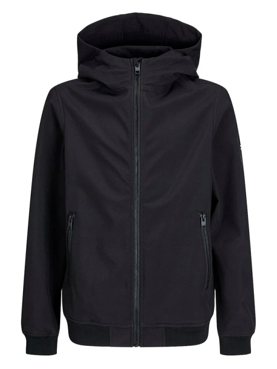 Zdjęcie produktu JACK & JONES Junior Kurtka softshellowa w kolorze czarnym rozmiar: 152