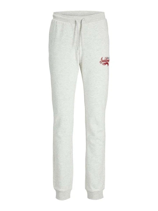 Zdjęcie produktu JACK & JONES Junior Spodnie dresowe w kolorze białym rozmiar: 128