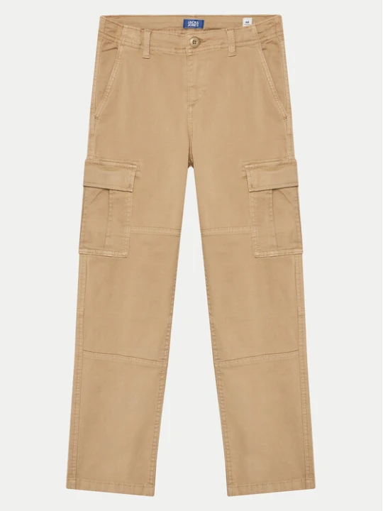Zdjęcie produktu Jack & Jones Junior Spodnie materiałowe 12261033 Beżowy Regular Fit