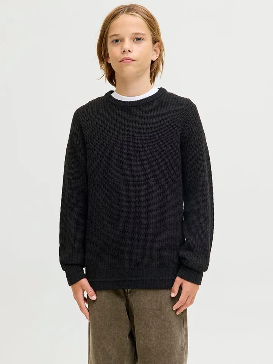 Zdjęcie produktu JACK & JONES Junior Sweter "Kaito" w kolorze granatowym rozmiar: 164