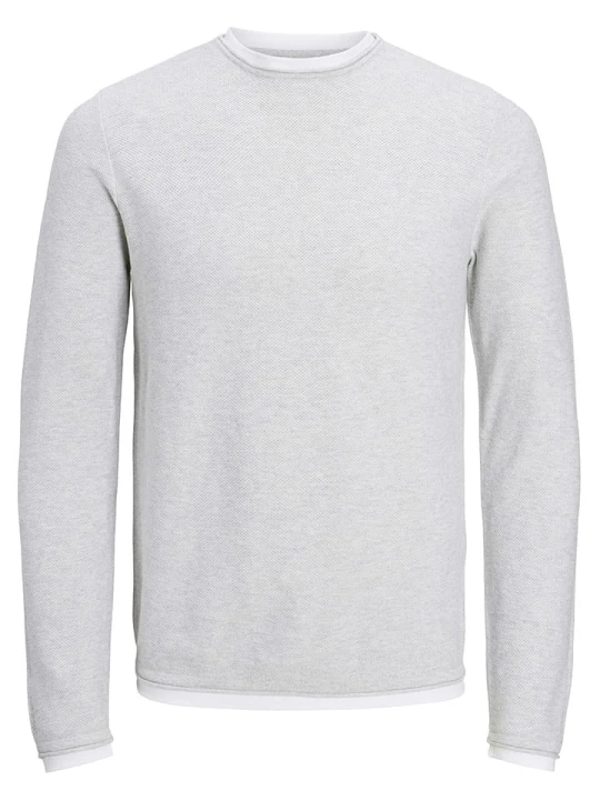 Zdjęcie produktu JACK & JONES Junior Sweter "Twinn" w kolorze szarym rozmiar: 152