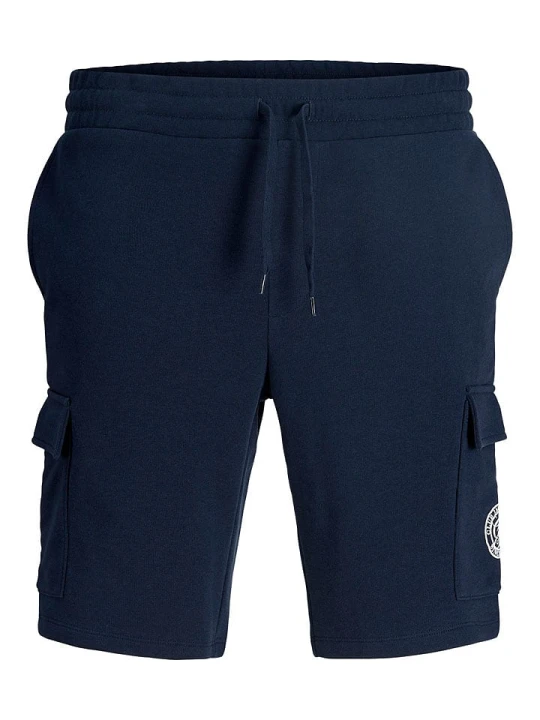 Zdjęcie produktu JACK & JONES Junior Szorty dresowe "Gordon" w kolorze granatowym rozmiar: 140