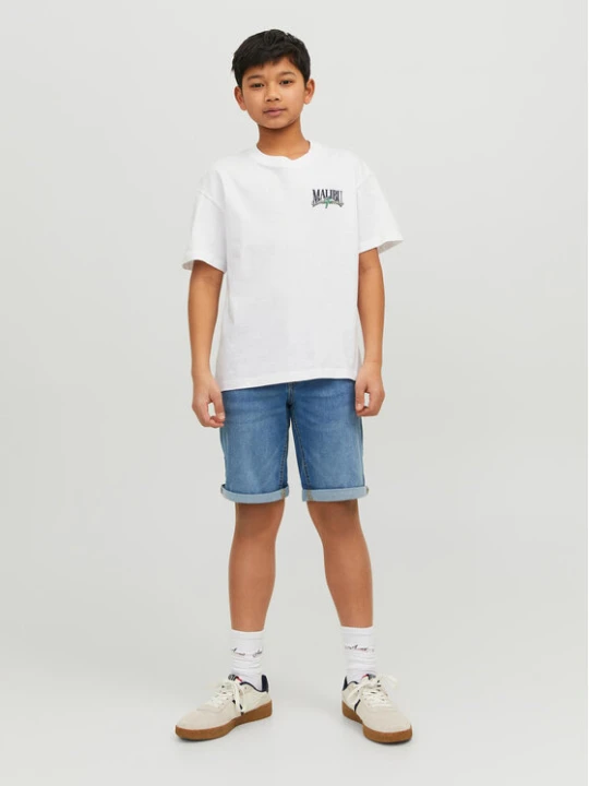Zdjęcie produktu Jack & Jones Junior Szorty jeansowe 12257395 Niebieski Regular Fit