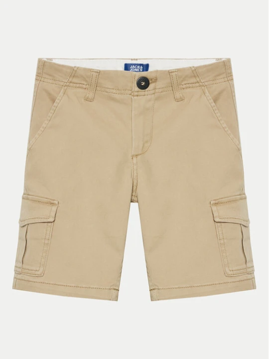 Zdjęcie produktu Jack & Jones Junior Szorty materiałowe 12182856 Beżowy Cargo Fit