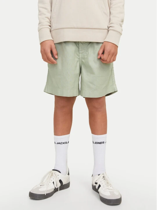 Zdjęcie produktu Jack & Jones Junior Szorty materiałowe Jaiden 12275023 Szary Loose Fit