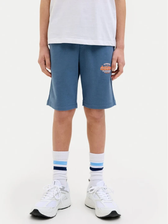 Zdjęcie produktu Jack & Jones Junior Szorty sportowe Logo 12249970 Niebieski Slim Fit