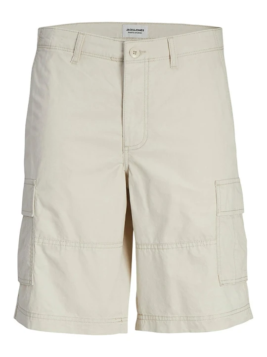 Zdjęcie produktu JACK & JONES Junior Szorty "Zeus" w kolorze kremowym rozmiar: 164