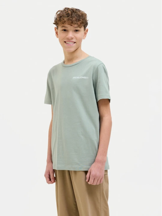 Zdjęcie produktu Jack & Jones Junior T-Shirt Hawaii 12269831 Zielony Regular Fit