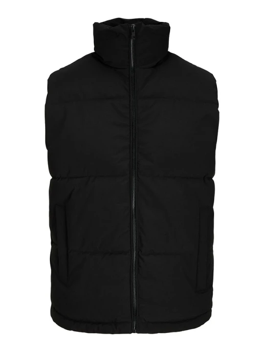 Zdjęcie produktu Jack & Jones Kamizelka pikowana w kolorze czarnym rozmiar: S