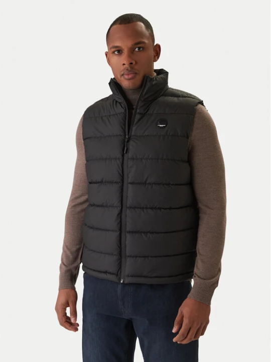 Zdjęcie produktu Jack & Jones Kamizelka Point 12287600 Czarny Regular Fit