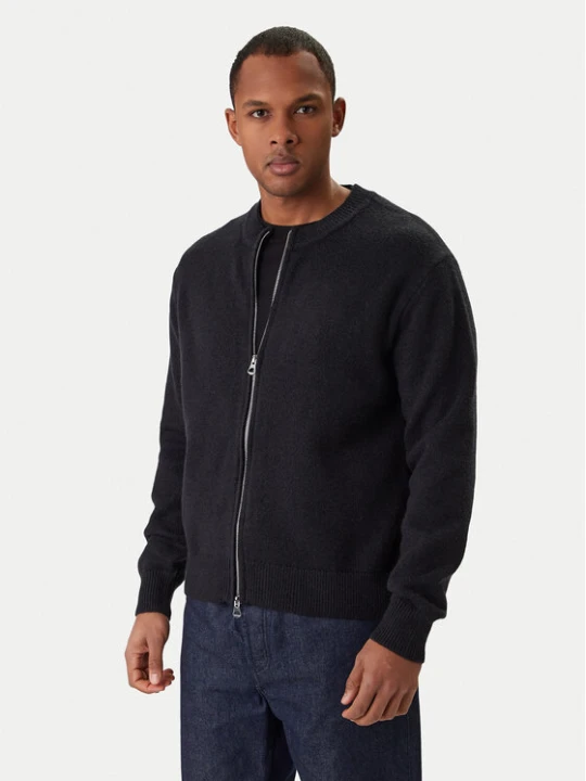 Zdjęcie produktu Jack & Jones Kardigan Scope 12286797 Czarny Relaxed Fit