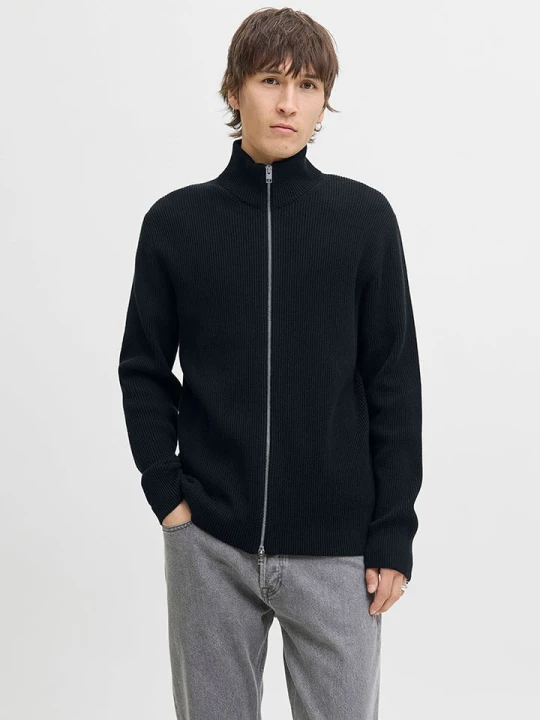 Zdjęcie produktu Jack & Jones Kardigan w kolorze czarnym rozmiar: M