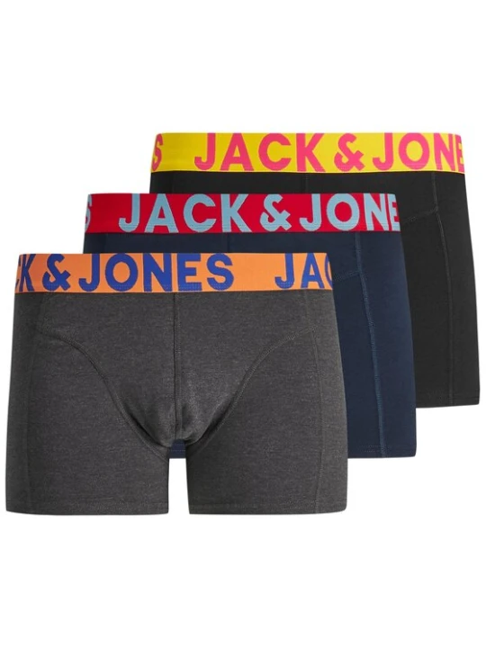 Zdjęcie produktu Jack & Jones Komplet bokserek Crazy Solid 12151349 Kolorowy