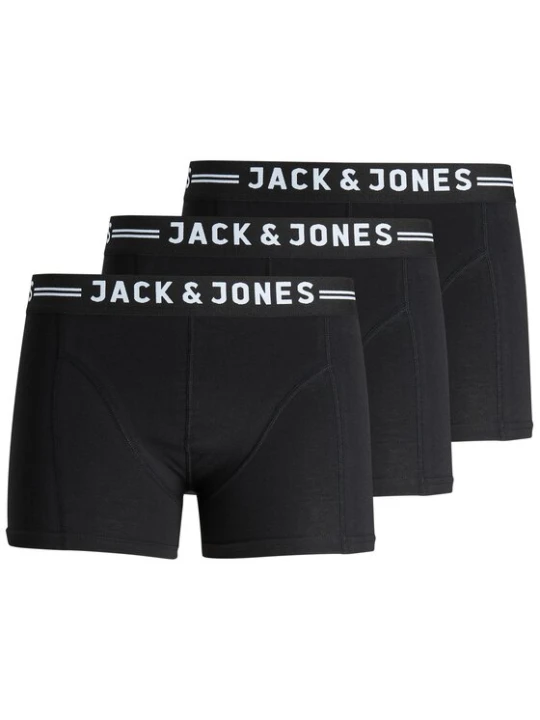 Zdjęcie produktu Jack & Jones Komplet bokserek Sense 12081832 Czarny