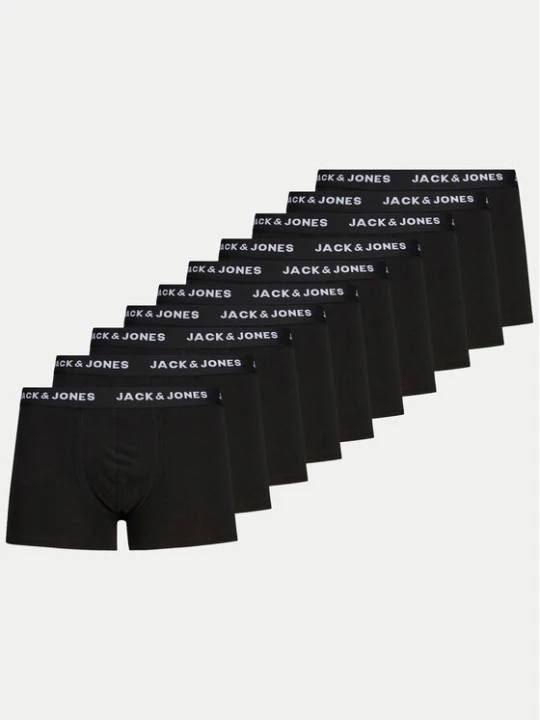 Zdjęcie produktu Jack & Jones Komplet bokserek Solid 12189937 Czarny