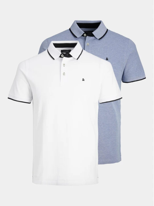 Zdjęcie produktu Jack & Jones Komplet koszulek polo Paulos 12191216 Kolorowy Slim Fit