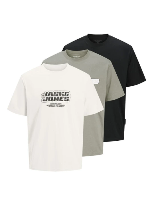 Zdjęcie produktu Jack & Jones Komplet t-shirtów 12284772 Kolorowy Regular Fit