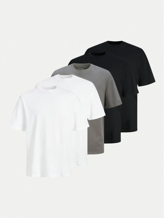 Zdjęcie produktu Jack & Jones Komplet t-shirtów Hugo 12284199 Kolorowy Loose Fit