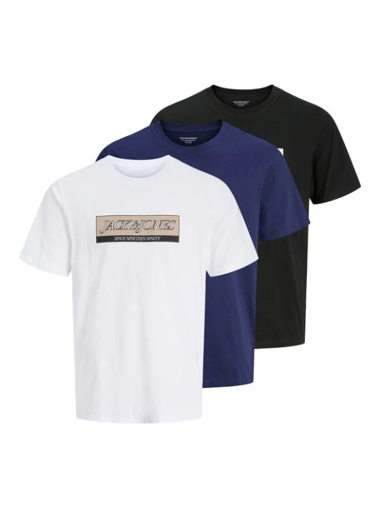 Zdjęcie produktu Jack & Jones Komplet t-shirtów Inwood 12291374 Kolorowy Regular Fit