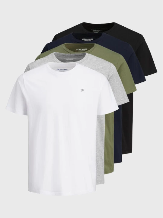 Zdjęcie produktu Jack & Jones Komplet t-shirtów Jxj 12185714 Kolorowy Regular Fit