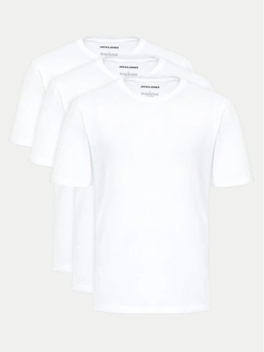 Zdjęcie produktu Jack & Jones Komplet t-shirtów Under 12248076 Biały Standard Fit